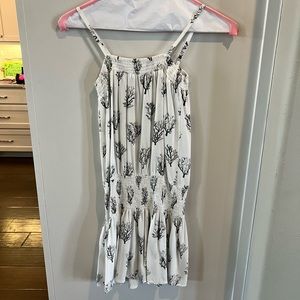Skemo off white coral dress